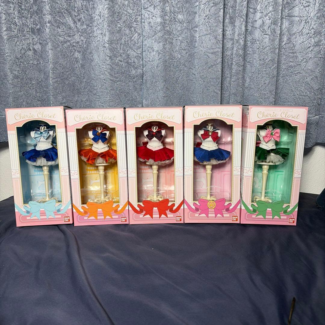 BANDAI Cherie Closet フィギュア 5体セット