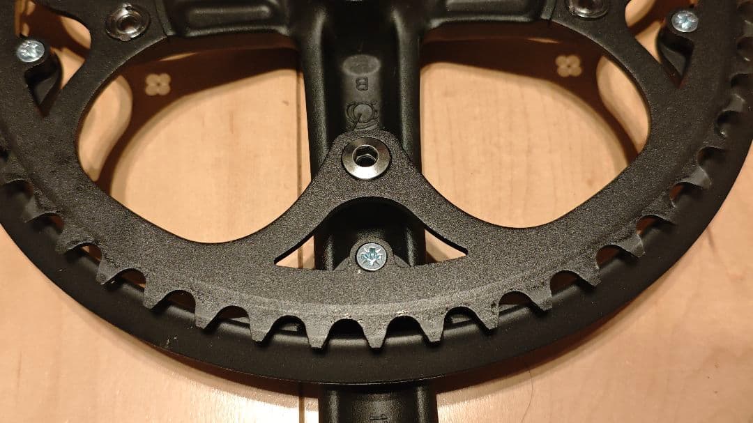 O*a様 ブロンプトン　純正クランク　170mm 54t 純正ペダル 純正BB