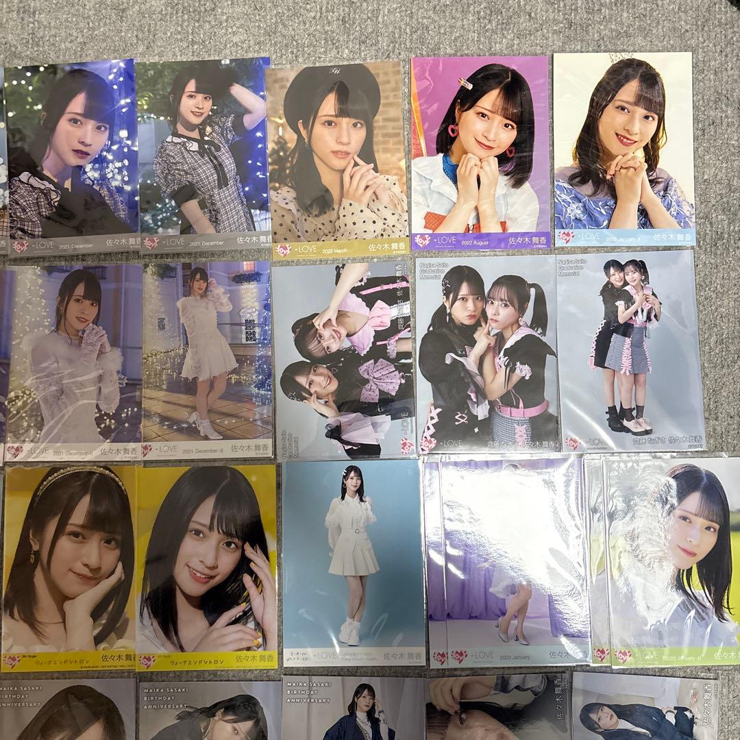 H*様 イコラブ 佐々木舞香 生写真 まとめ売り コンプあり 57枚