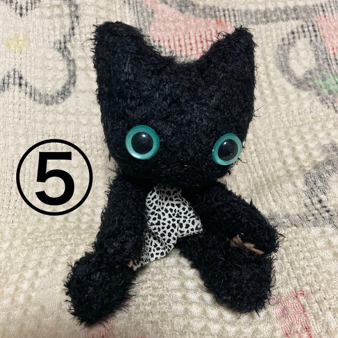 CAT,CAT,CAT! マリーメゾンドミュー　猫　ぬいぐるみ　5コセット