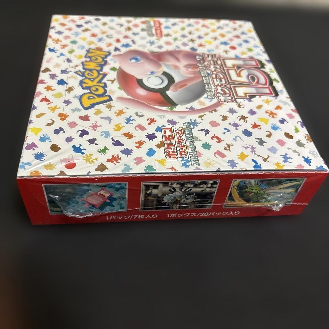 ポケモンカード　151 1BOX シュリンク付き