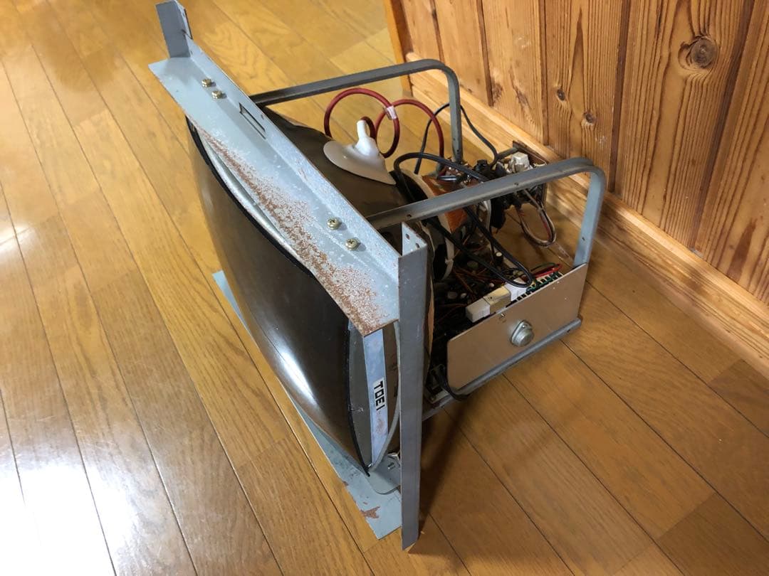 当時物 アーケードゲームブラウン管カラーモニター 日立製 動作未確認