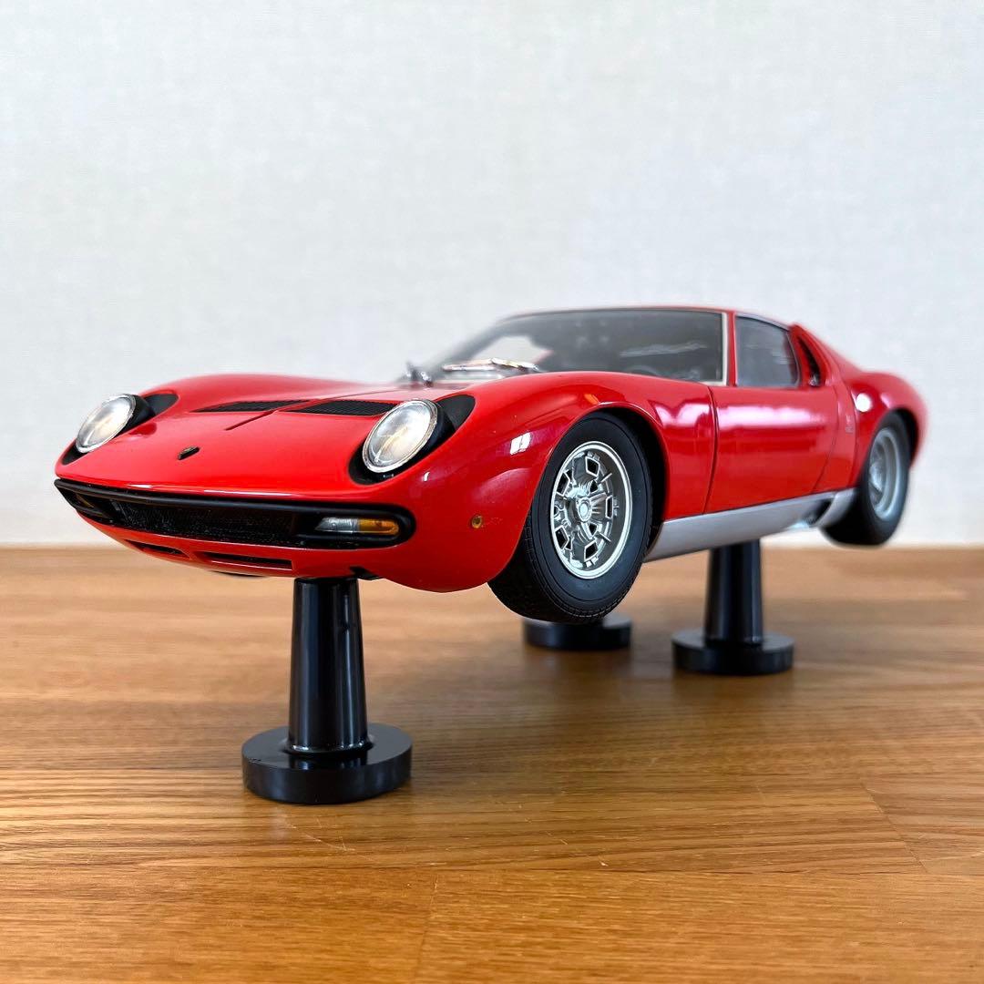 【ミニカー 美品】オートアート 1/18 ランボルギーニ ミウラ SV