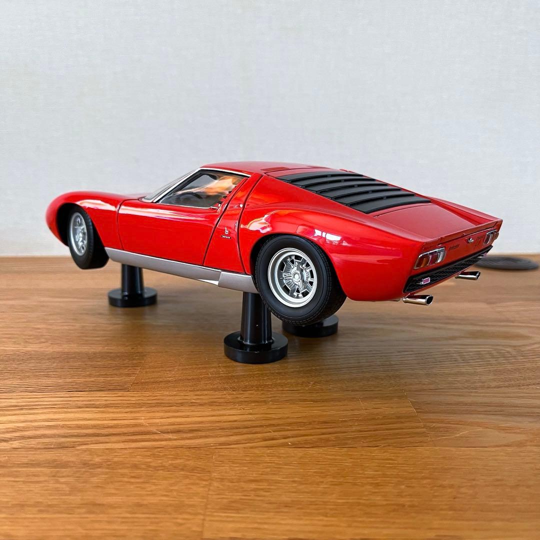 【ミニカー 美品】オートアート 1/18 ランボルギーニ ミウラ SV