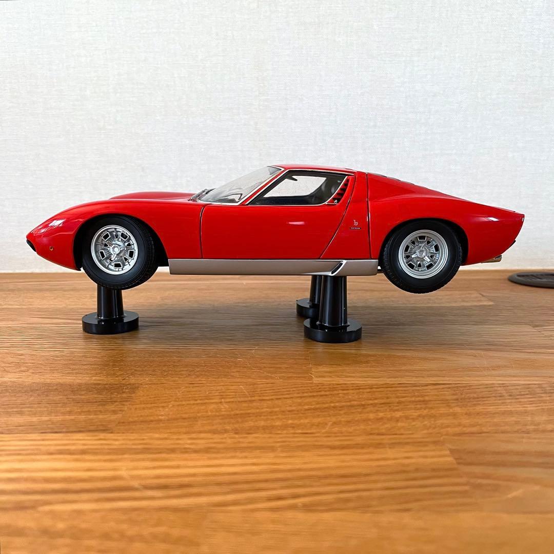 【ミニカー 美品】オートアート 1/18 ランボルギーニ ミウラ SV