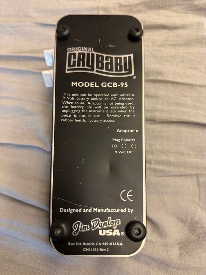JIM DUNLOP CRY BABY GCB-95 トゥルーバイパス MOD