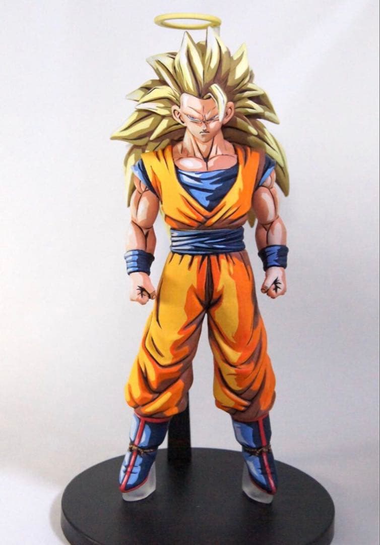 ドラゴンボール　孫悟空3 リペイントフィギュア　2次元　スーパーサイヤ人3