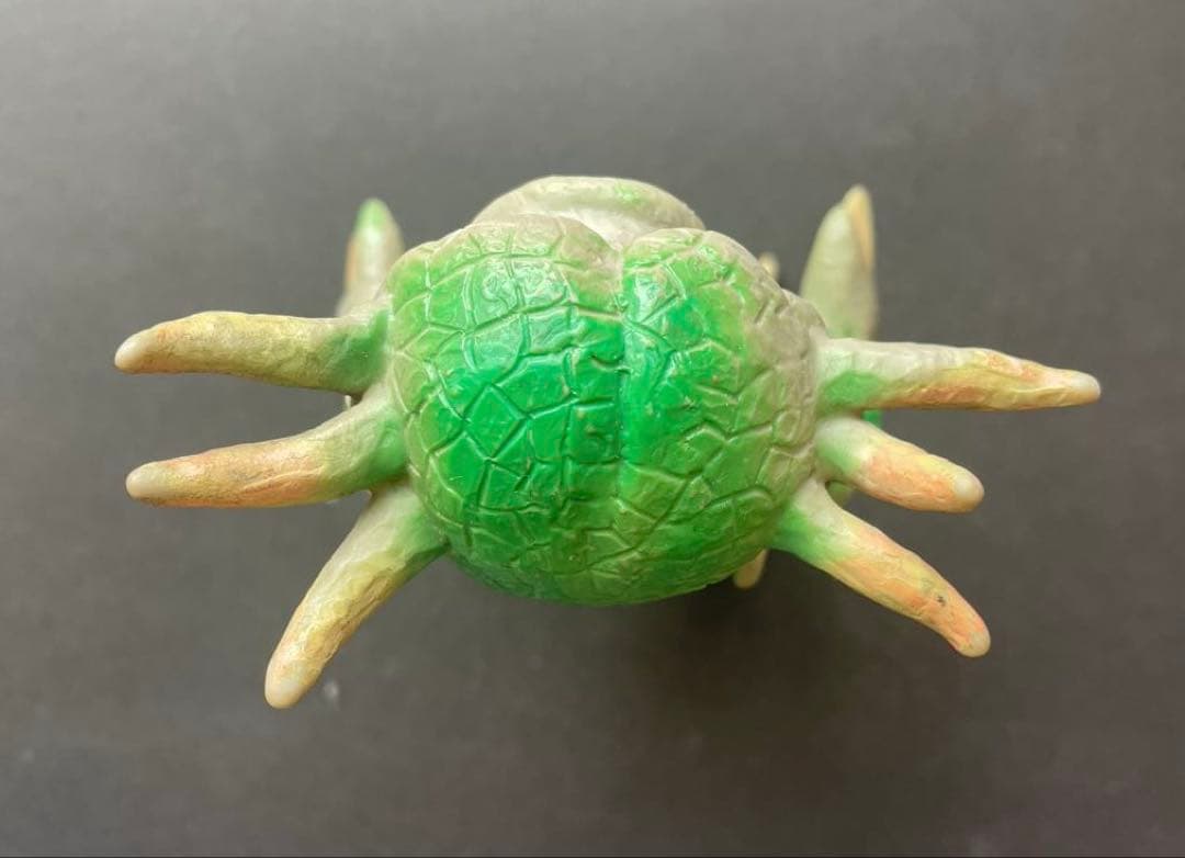 ミラーマン登場　宇宙怪獣　キングザイガー　ソフビ　公開当時品