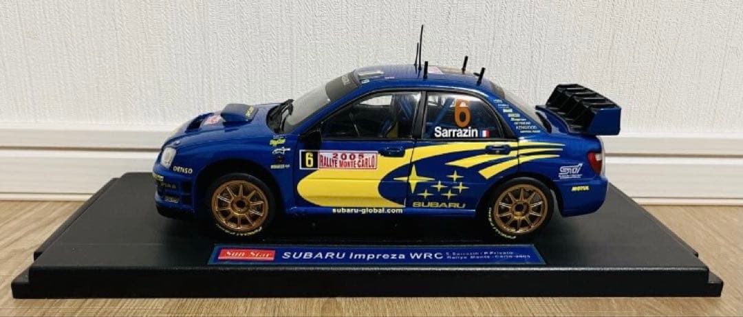 1/18サンスター Subaru Impreza WRC ダイキャストモデル#6