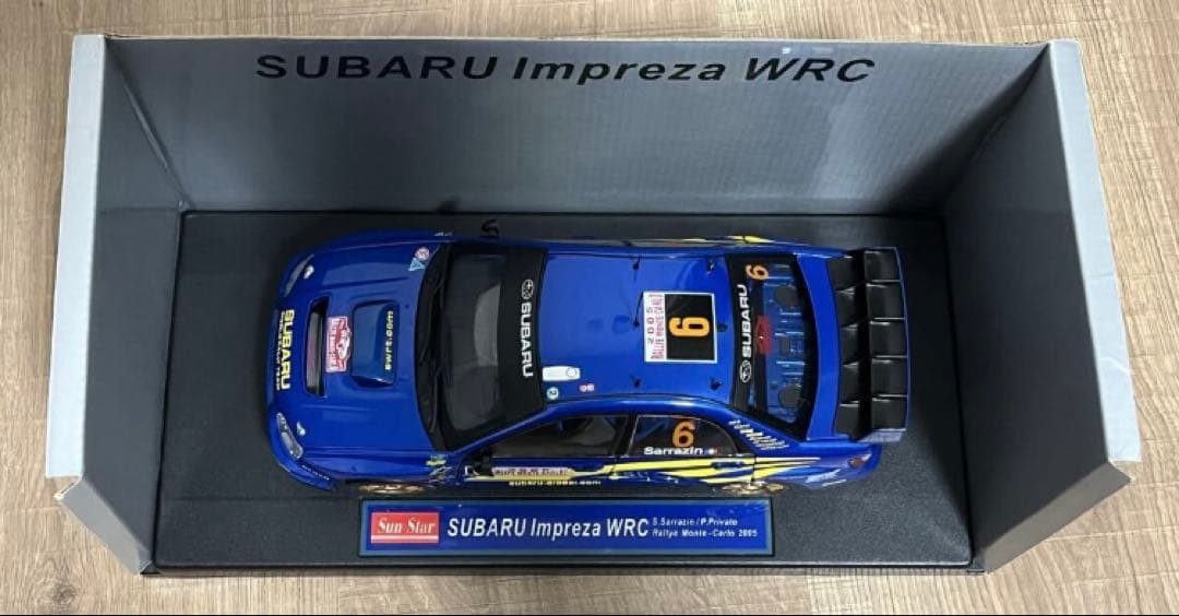 1/18サンスター Subaru Impreza WRC ダイキャストモデル#6