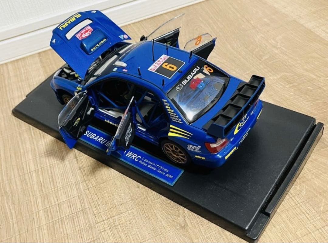 1/18サンスター Subaru Impreza WRC ダイキャストモデル#6