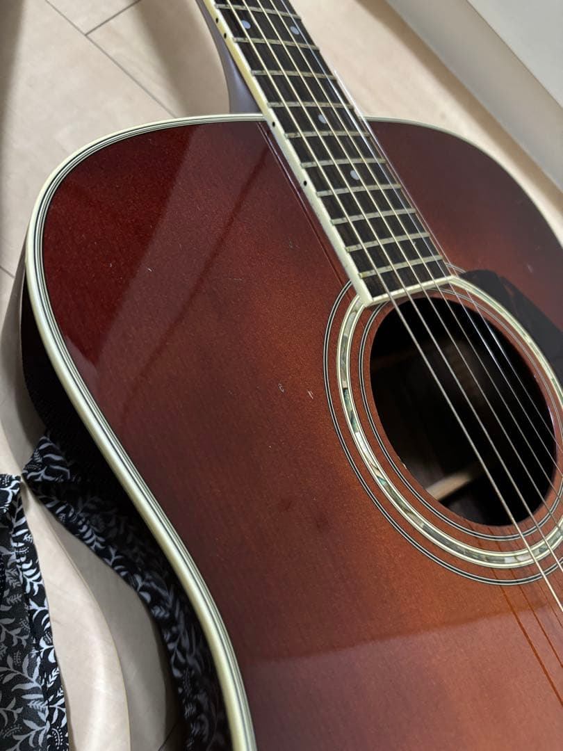 値下げ‼️Morris　TF-50SP ハードケース付き　アコースティックギター