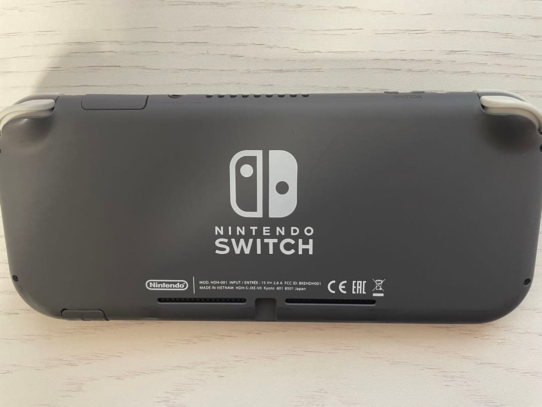 Nintendo Swich Lite ブラック　カバー、保護フィルム付