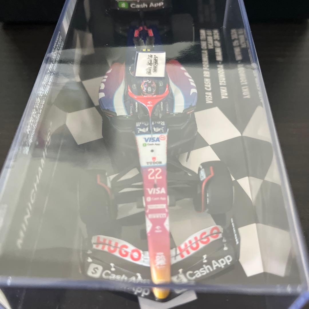 MINICHAMPS 1/43 VCARB01 角田裕毅 2024 マイアミGP
