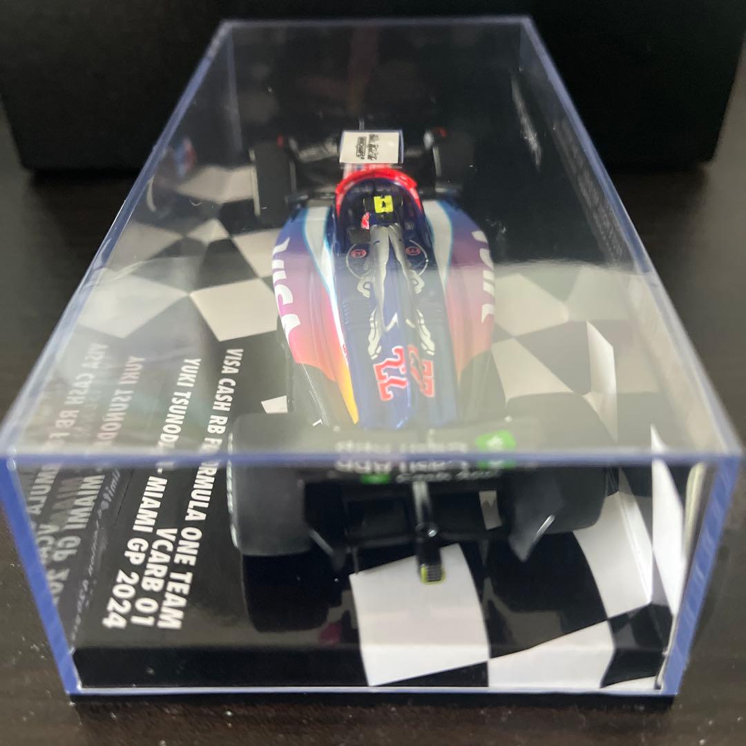 MINICHAMPS 1/43 VCARB01 角田裕毅 2024 マイアミGP