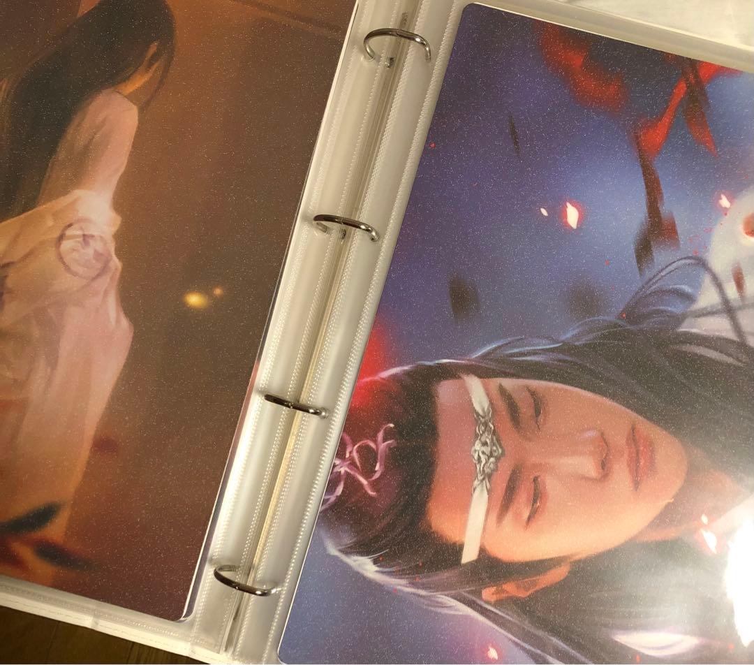 【kokirapsd 梦回】 博君一肖 陳情令 王一博 肖战 A4カードセット