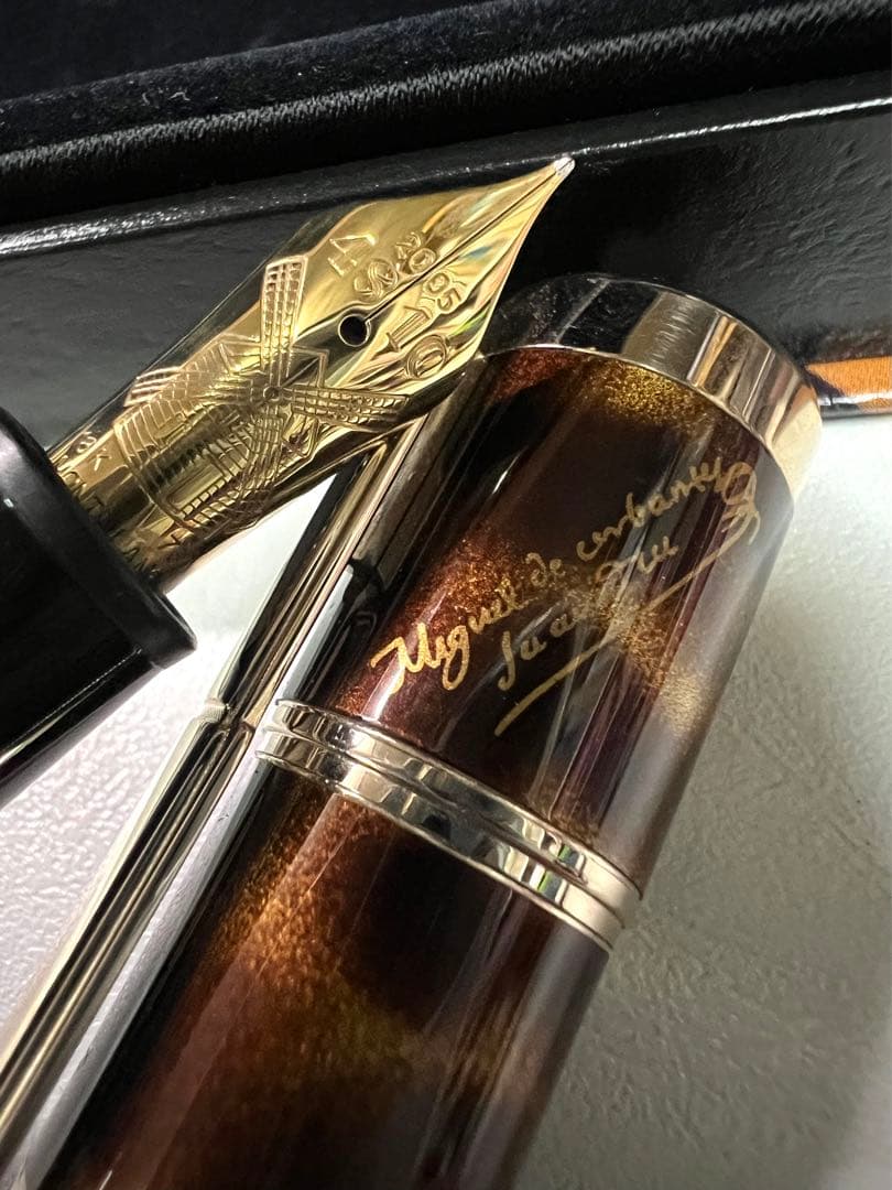 MONTBLANC モンブラン 限定品 万年筆 作家 ミゲル・デ・セルバンテス