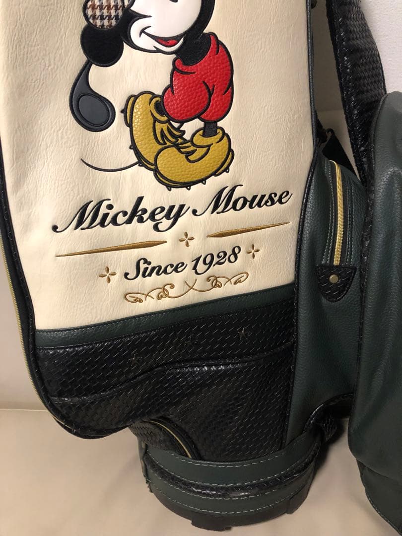 【送料込み】廃盤希少品　一点物　ミッキーマウス　キャディバッグ　ゴルフバッグ