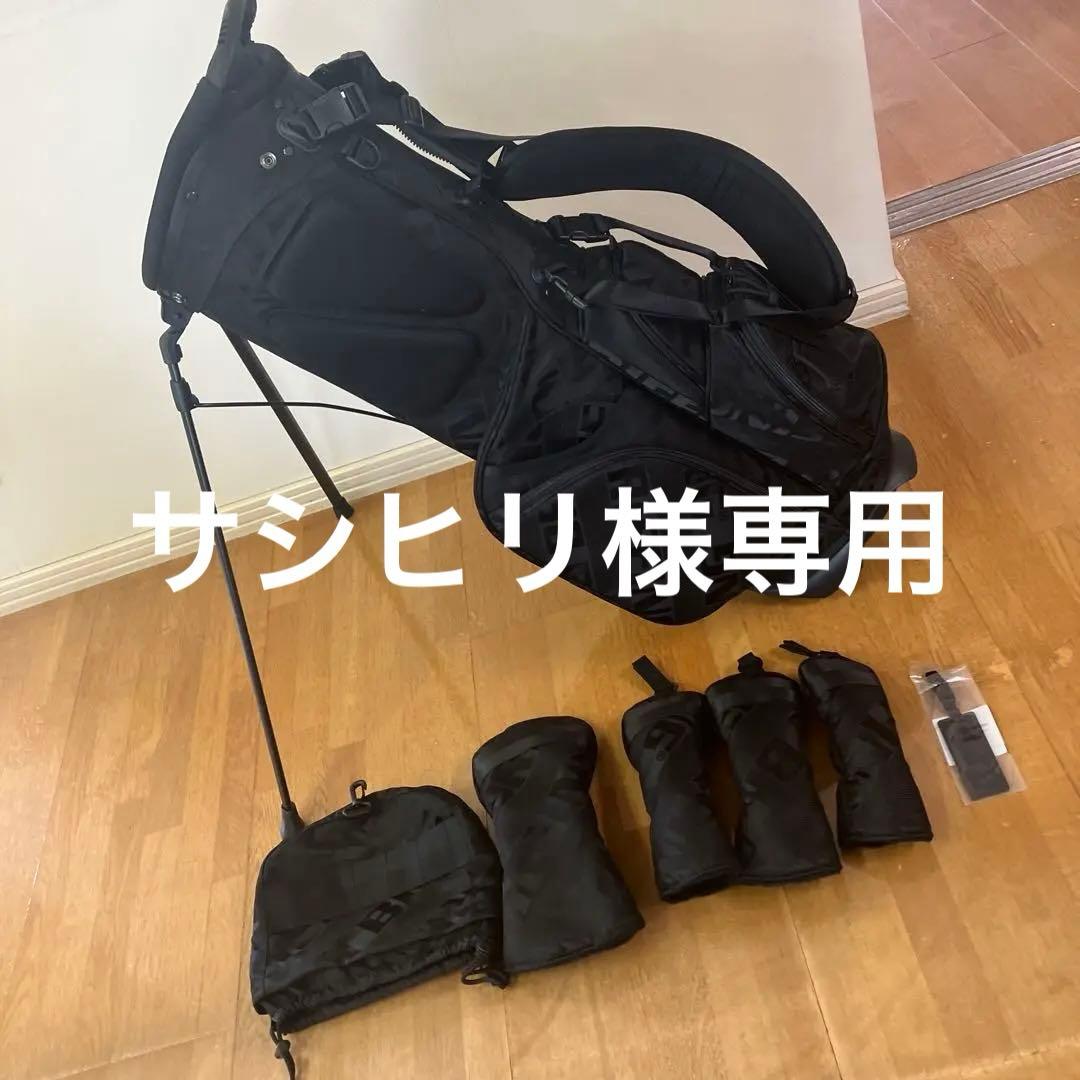 美品ブリーフィングキャディバックヘッドカバーセット