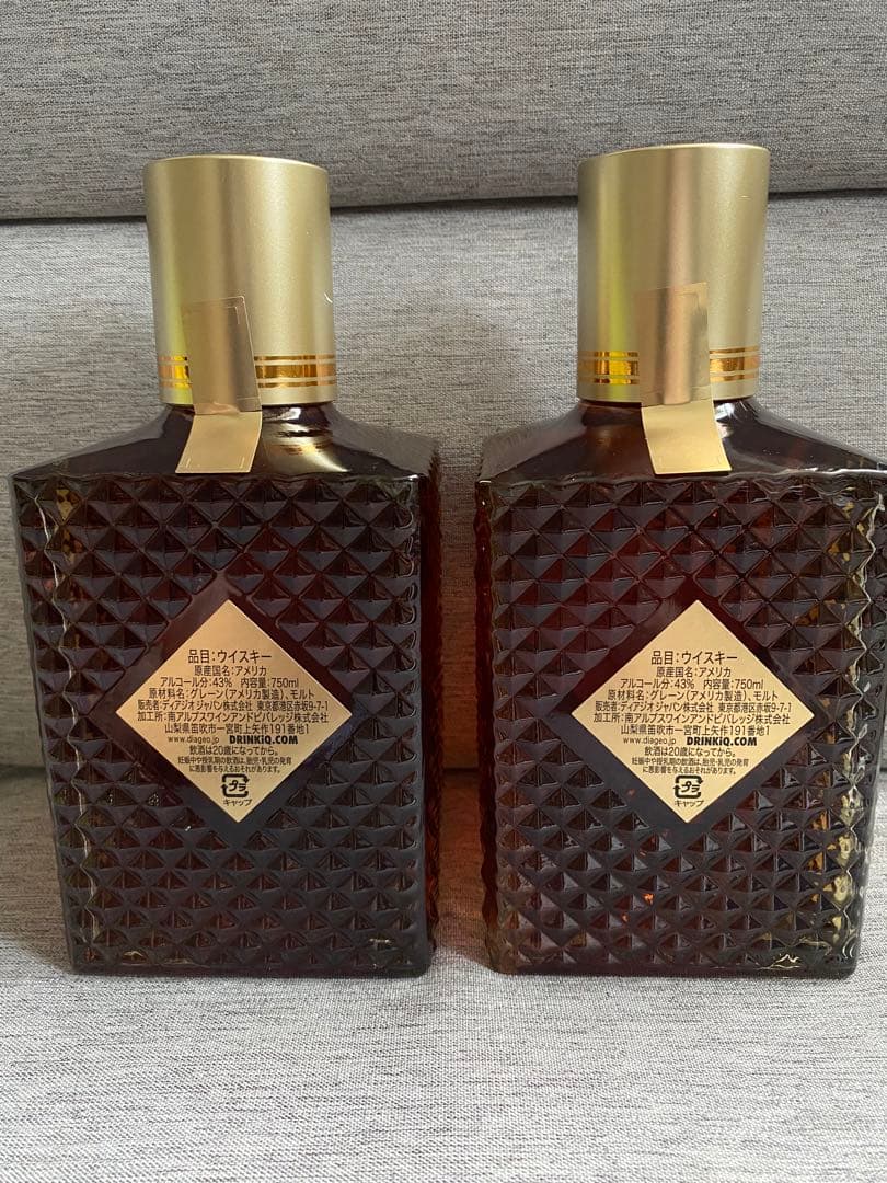 未開封 I.W.HARPER 12年IWハーパー12年 750ml 箱付き　4本