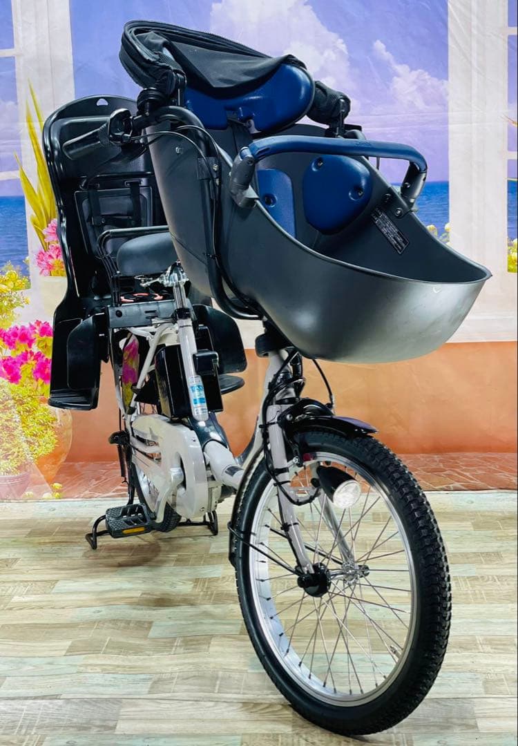 高年式ギュットクルーム2019年モデル⭐️パナソニック子供乗せ電動自転Y2995