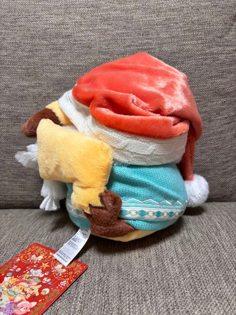 【タグ付き美品】2024クリスマス ピカチュウ ぬいぐるみ