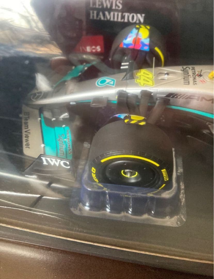 PMA 1/18 メルセデス F1 W13 H.ハミルトン 2022 マイアミ