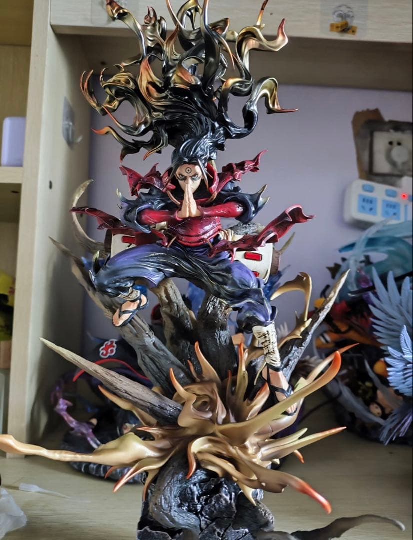 NARUTO ナルト 千手柱間 うちはマダラ ガレージキット ガレキ スタチュー