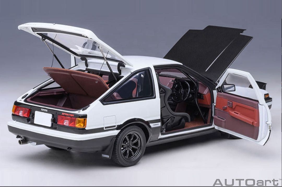 頭文字D AUTOart(オートアート) AE86 PJDファイナルバージョン