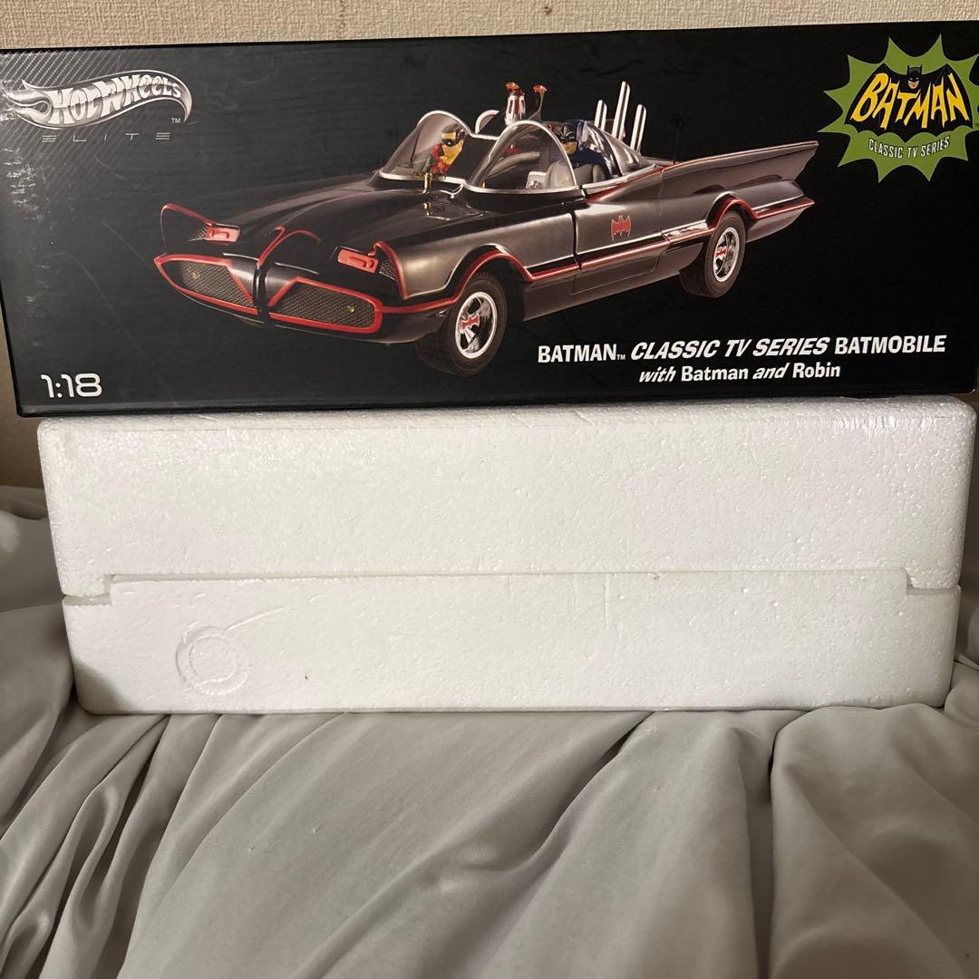 ミニカー MATTEL HOTWHEELS 1/18 BATMAN BATMOBILE