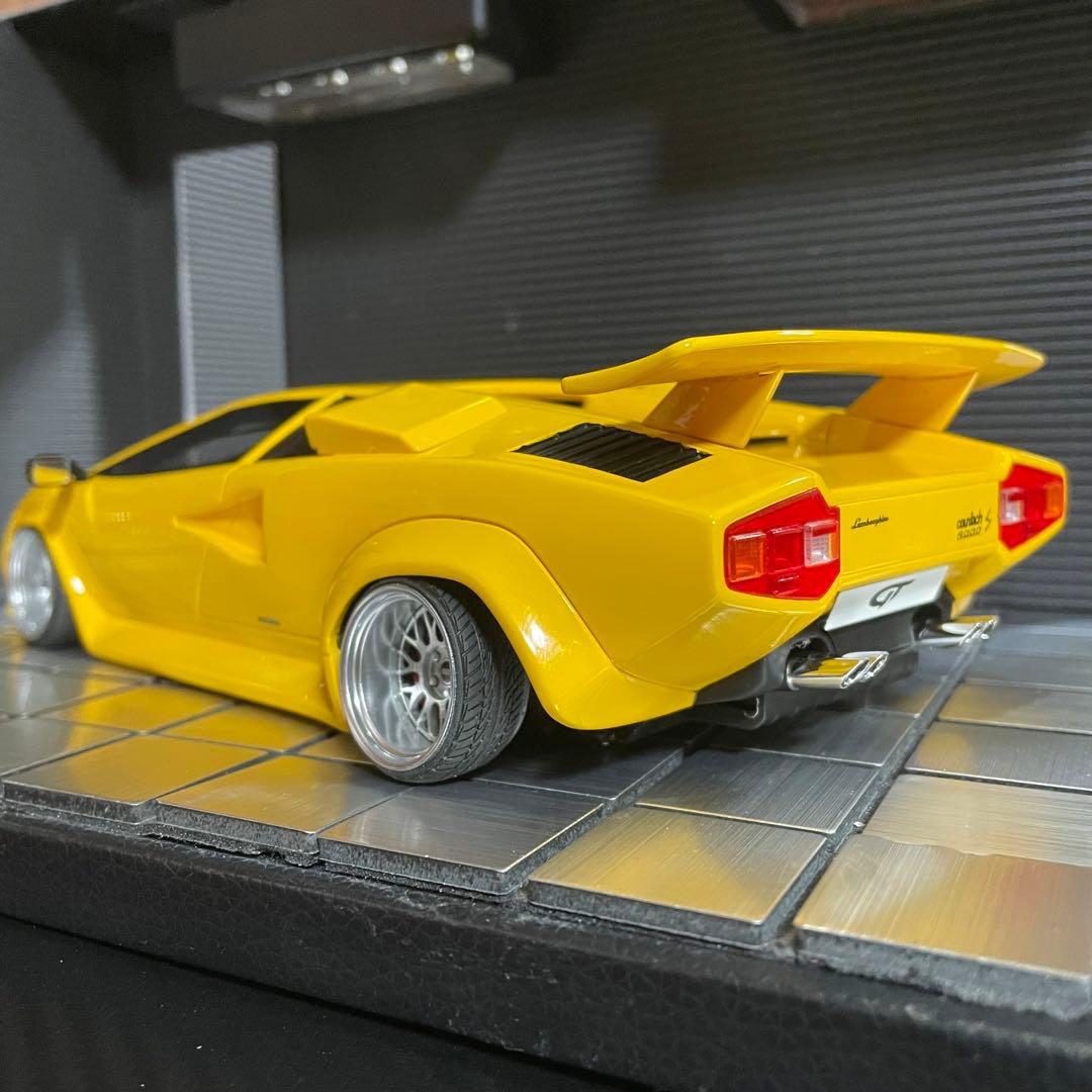 京商1/18ランボルギーニ カウンタックケーニッヒスペシャル(カスタム仕様)