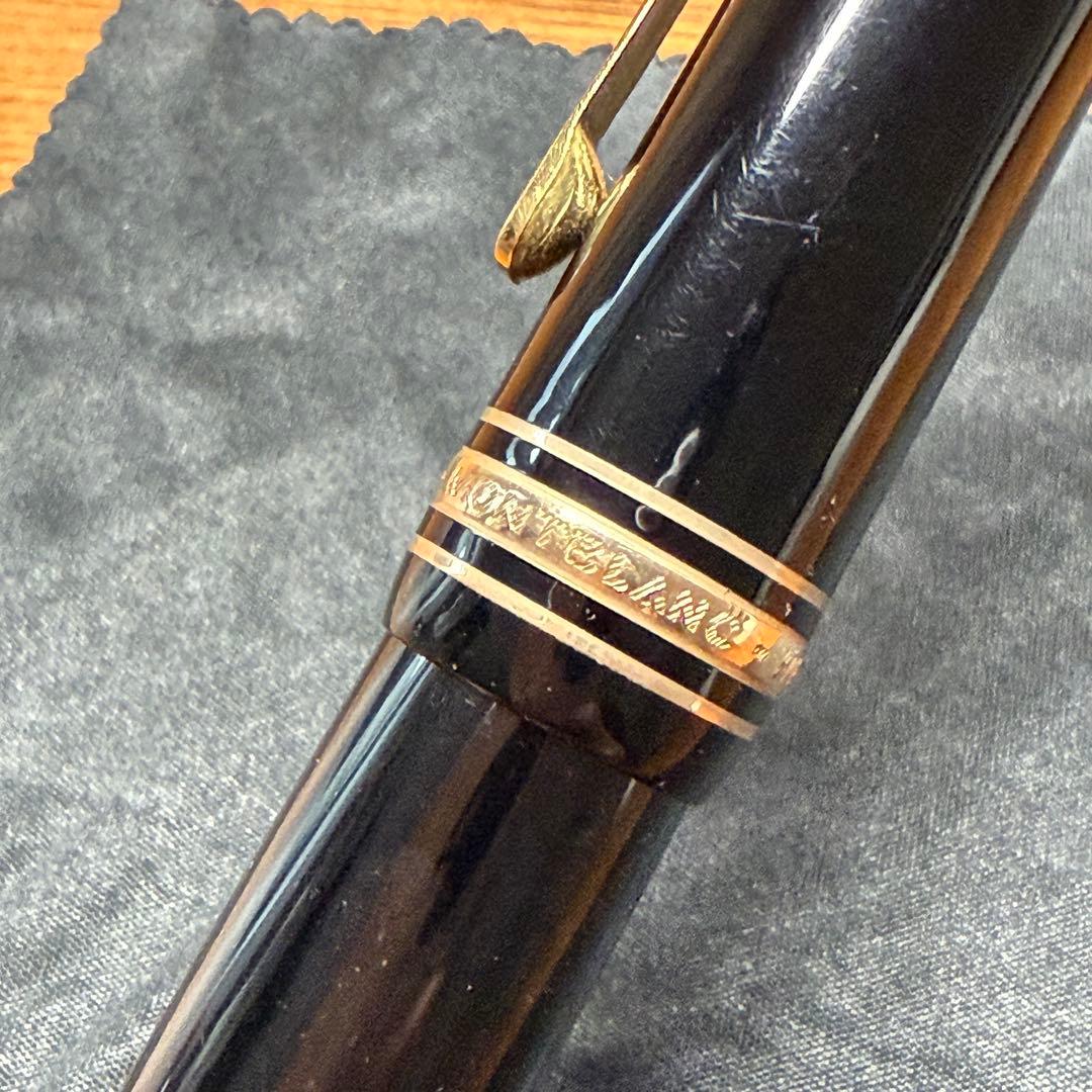 〈Montblanc〉 149 推定70年代(18C・エボナイト溝無し)