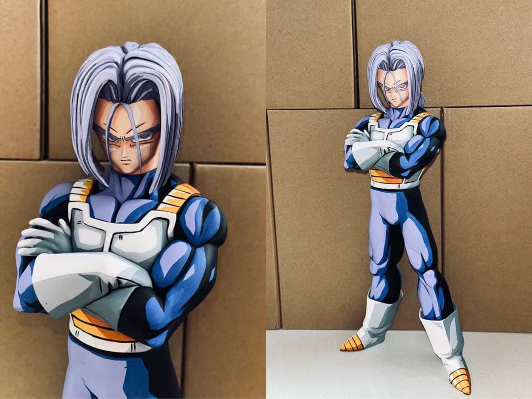 ドラゴンボール　トランクス　リペイントスーパーサイヤ人と普通状態grosサイズ