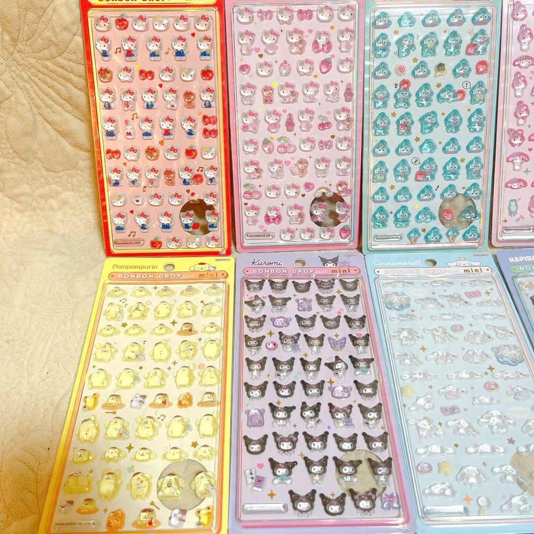 ボンボンドロップシール サンリオ たまごっち 全種 コンプリートセット