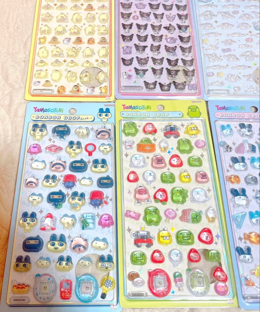 ボンボンドロップシール サンリオ たまごっち 全種 コンプリートセット