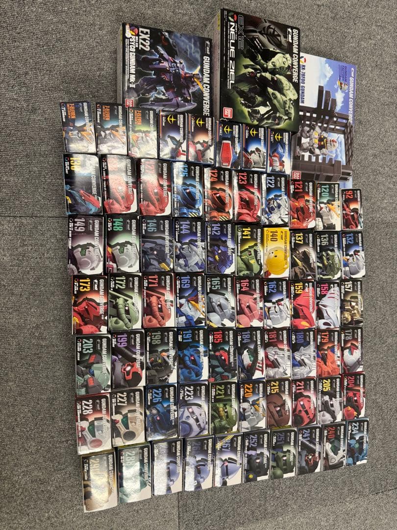 未開封GUNDAM CONVERGE フィギュアセット EX YOKOHAMA