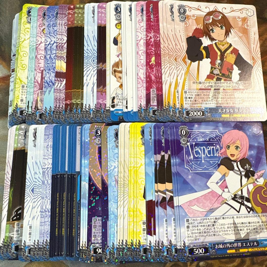 ヴァイスシュヴァルツ　テイルズオブシリーズ　RR以下＋TD4コン