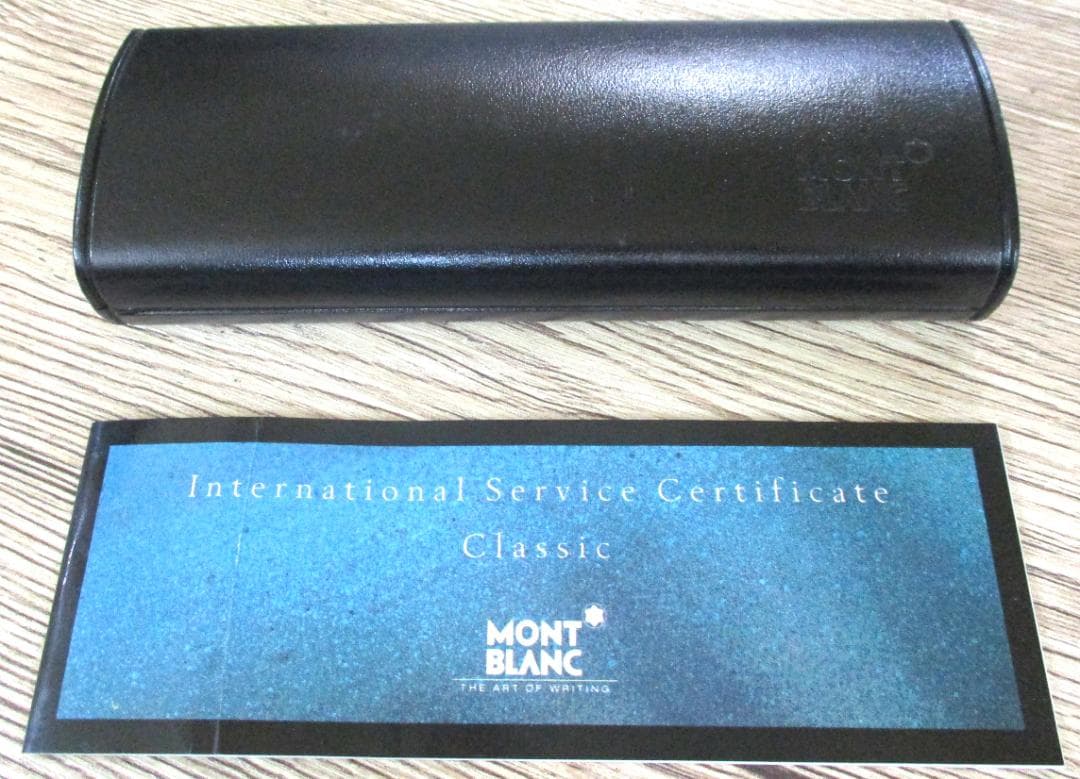 モンブラン 万年筆 ペン先14K MONTBLANC インク付き