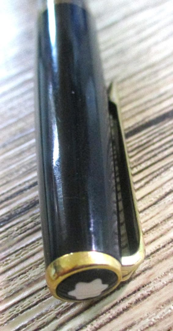 モンブラン 万年筆 ペン先14K MONTBLANC インク付き