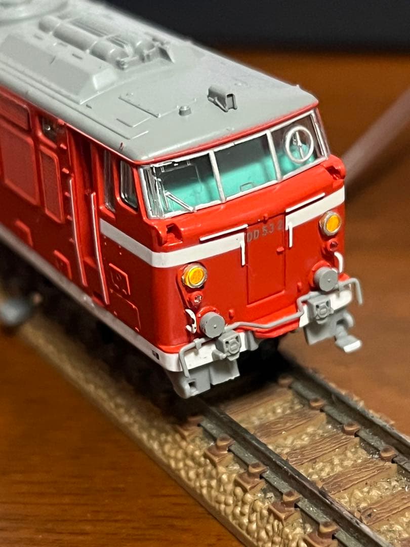 DD53 ディーゼル機関車 マイクロエース ライト点灯動力動作確認済ジャンク品