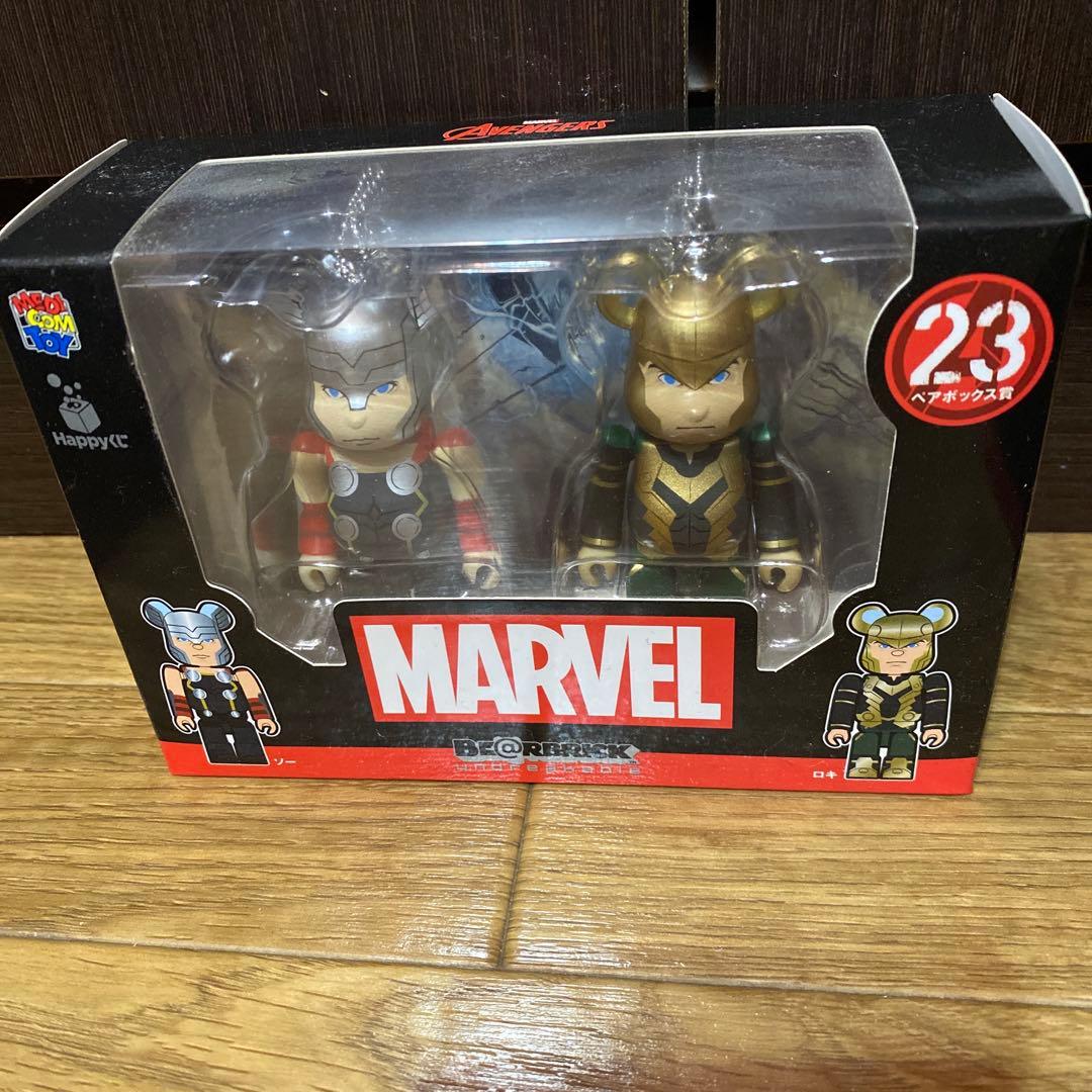marvelマーベルアイアンマンベアブリックなど大量セットHappyくじSP賞