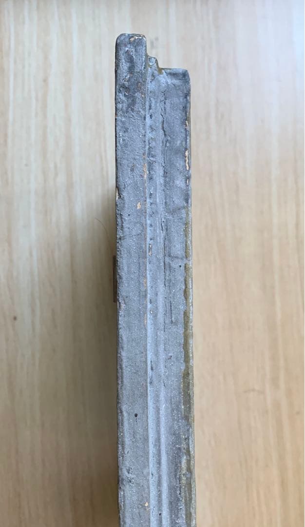 【希少.期間限定出品】額縁　グレー　木製フレーム　アンティーク