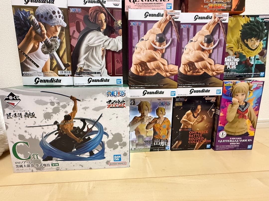 フィギュア ワンピース・ドラゴンボール・僕のヒーローアカデミア 19点まとま売り