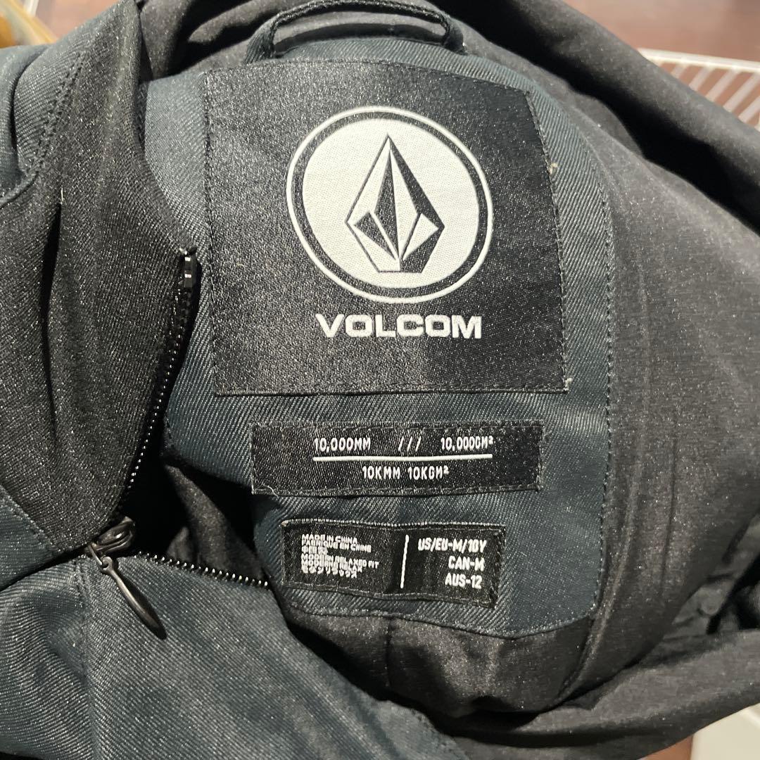 VOLCOMスノーボードウェア上下セット！ビブパン！サイズM キッズ　ボルコム