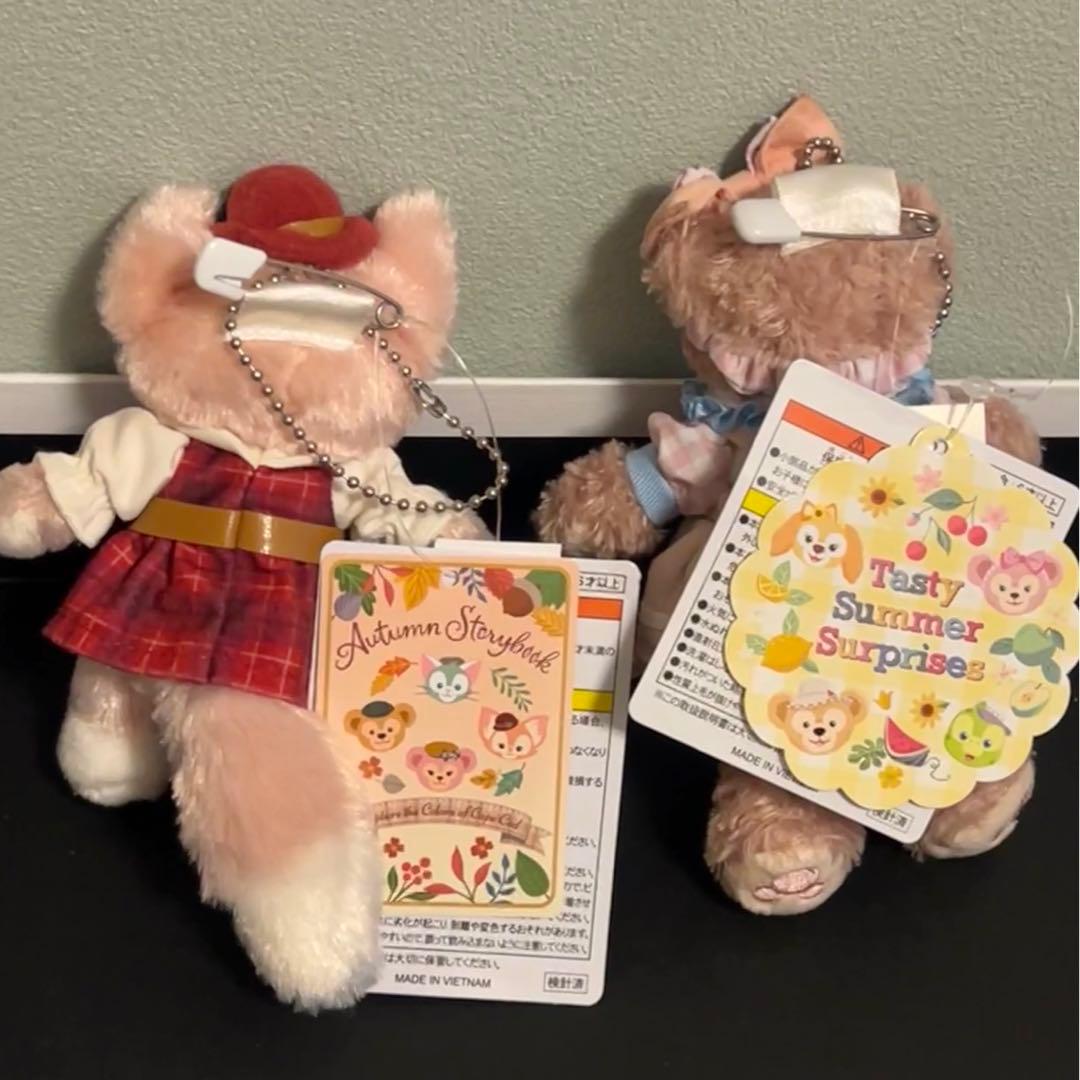 ディズニー シェリーメイ テイスティーサマーサプライズ &リーナベル ぬいぐるみ