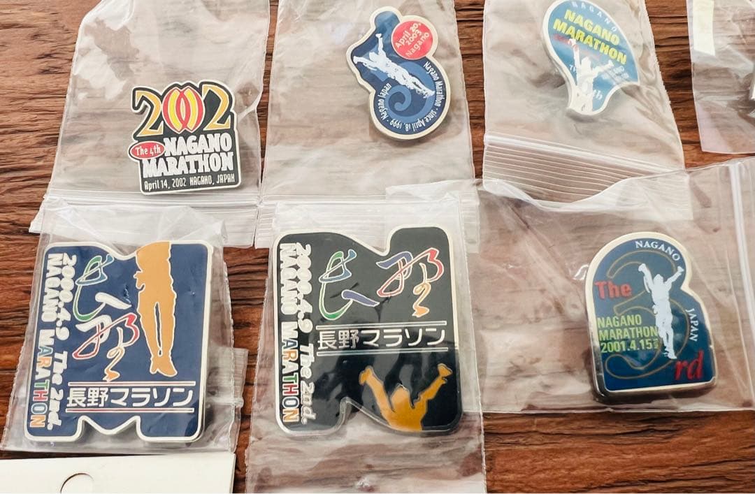 長野マラソン　ピンバッチセット　＆　おまけ　セット