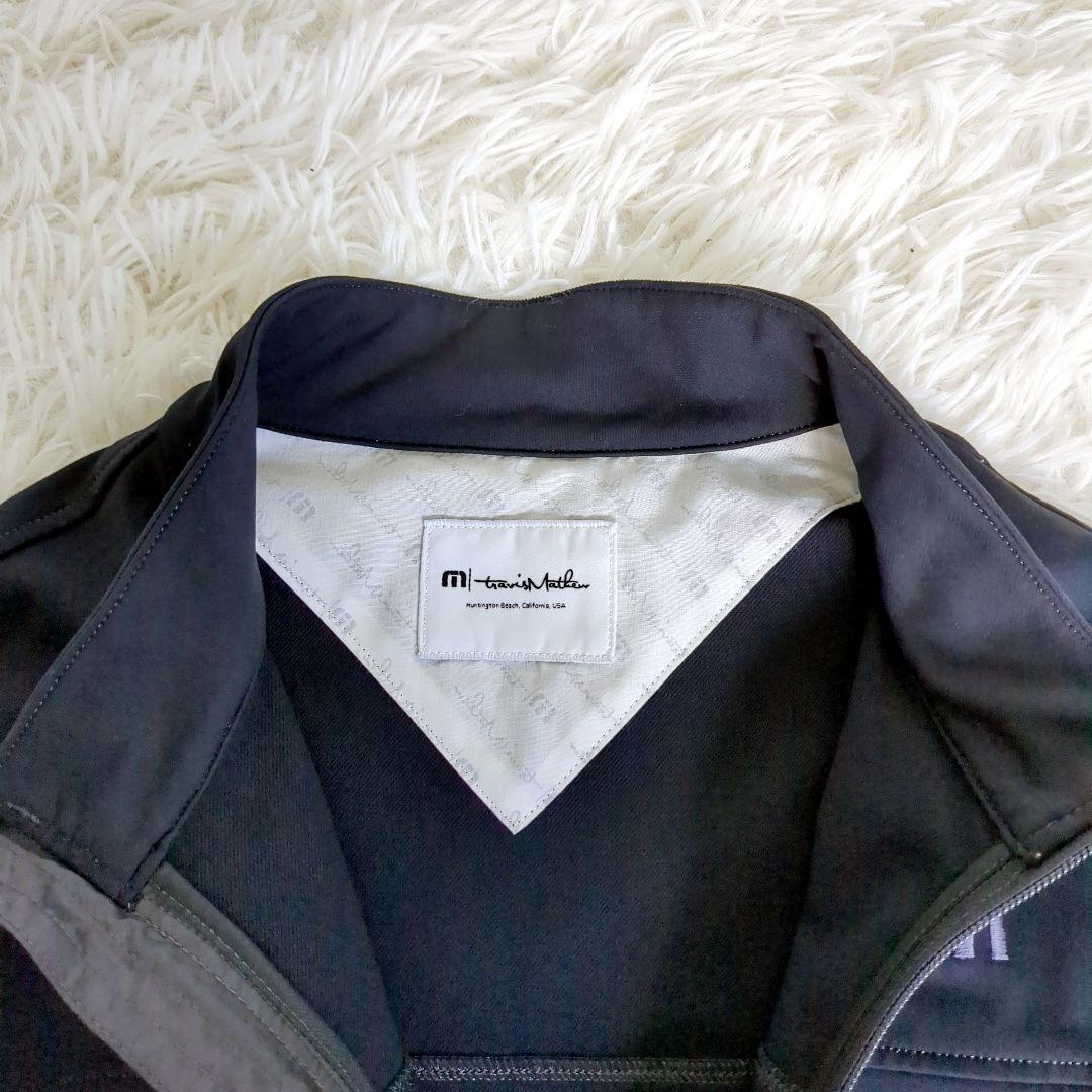 美品✨️トラヴィスマシュー　スタンドカラーブルゾン　ジャケット　ブラック　L