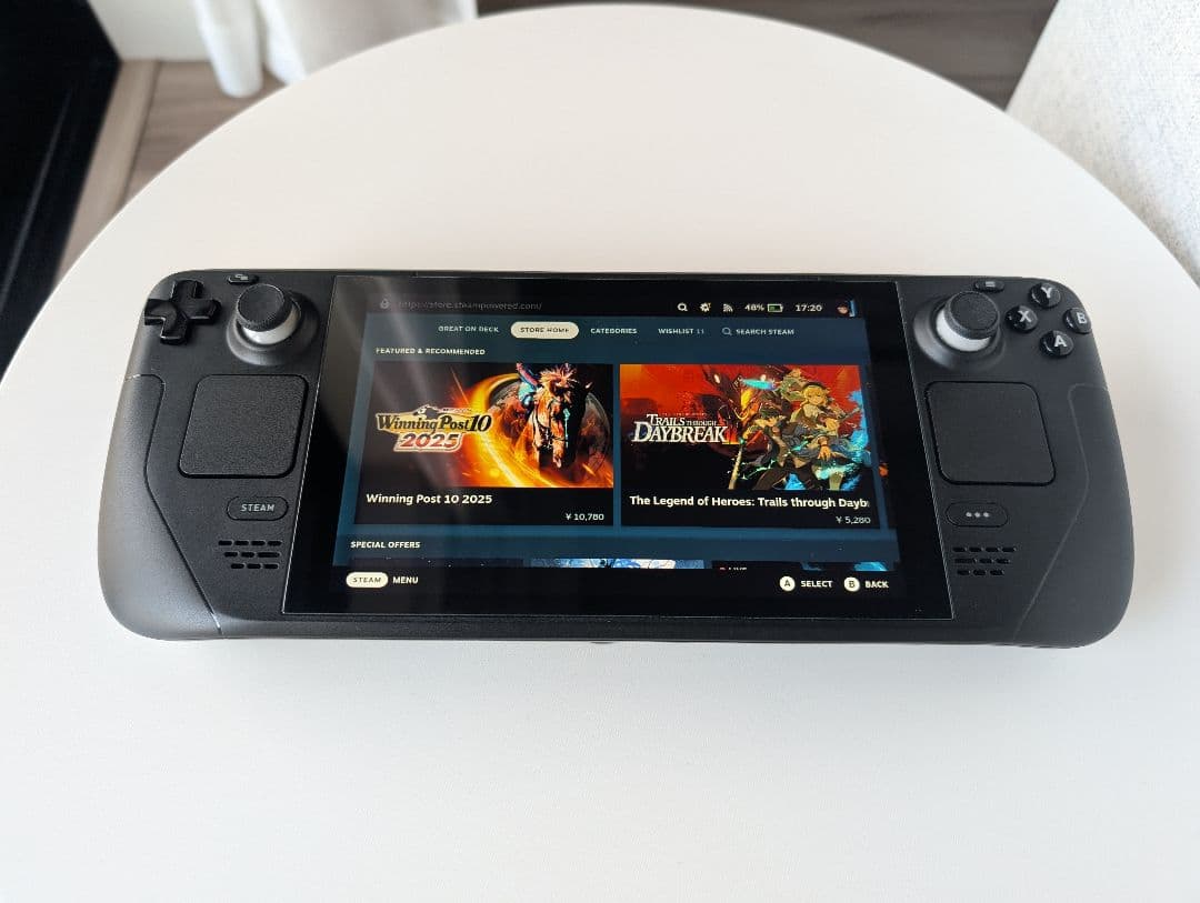 Steam Deck LCD 64GB + 512GB SDカード付き (中古)