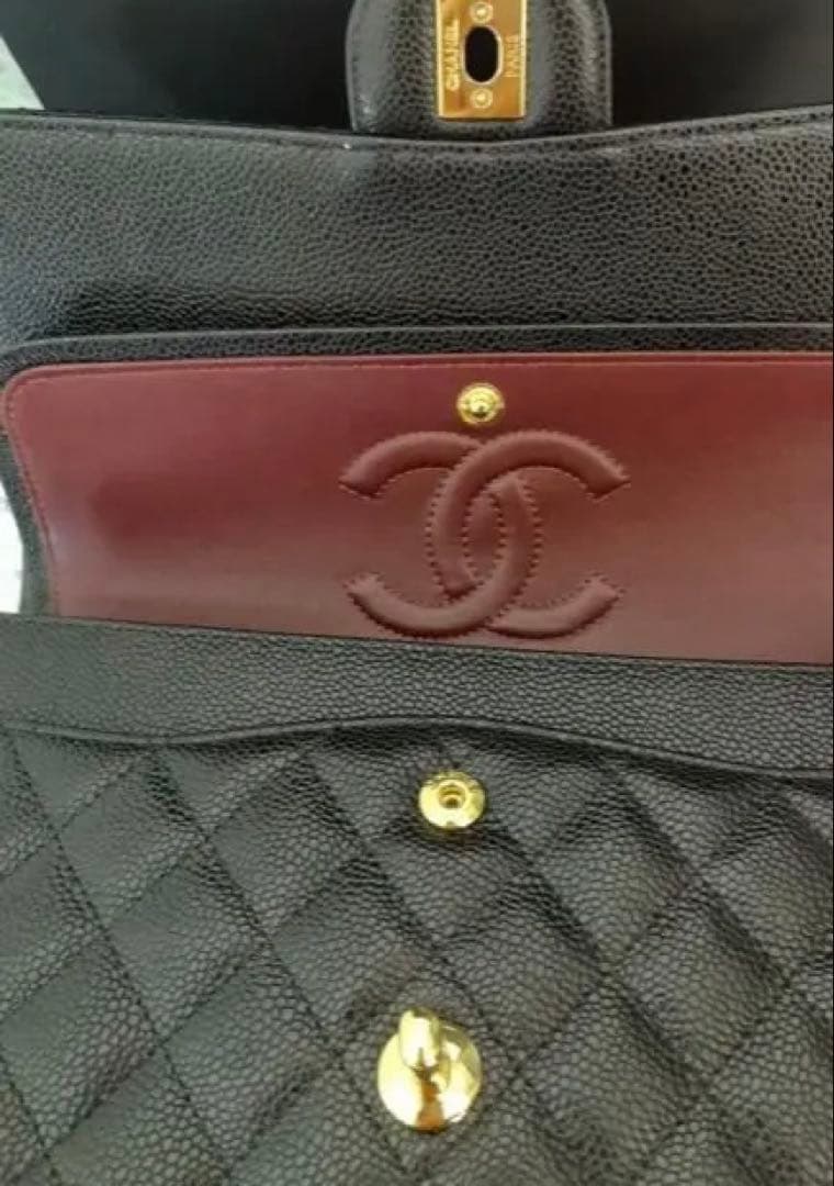 CHANEL ブラック キルティング ショルダーバッグ　ノベルティ