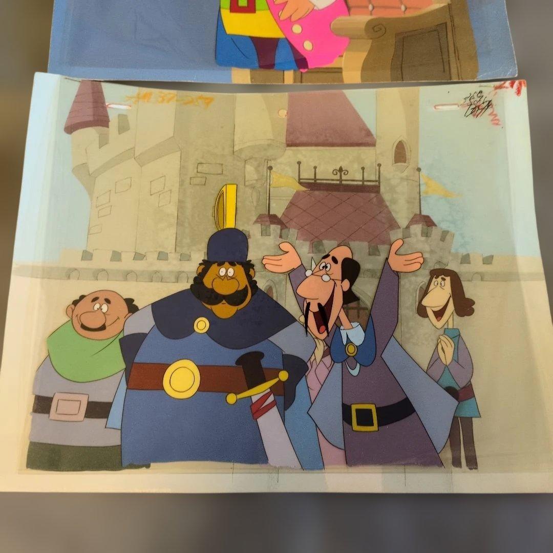 虫プロの遺産 なつかしの世界名作 アンデルセン物語 『裸の王様』セル画
